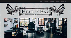Desktop Screenshot of helltopaytattoos.com